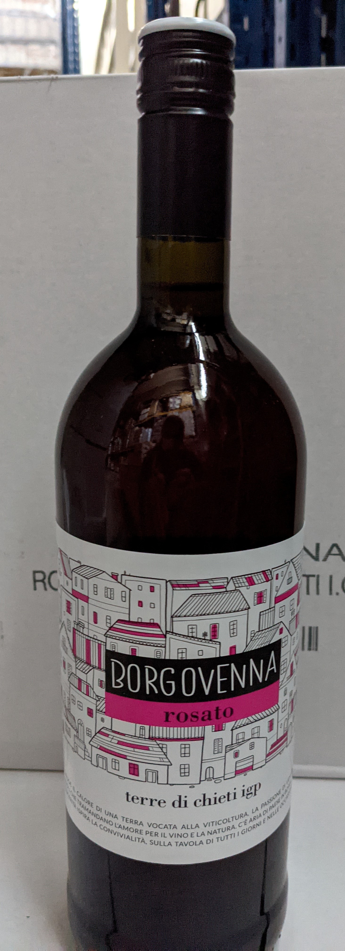 ROSATO TERRE DI CHIETI IGP BORGO VENNA LT1 BT12